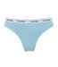 Culotte blanc/bleu femme calvin klein jeans bikinis-1