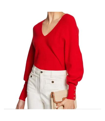 Pull Rouge Femme Morgan MPANDA - L