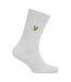Lot De 3  Paires De Chaussettes Motif/style Marque Homme Blanc Lyle & Scott-4