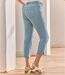 Pantalon Jegging 7/8e en Jean Stretch Estival-1