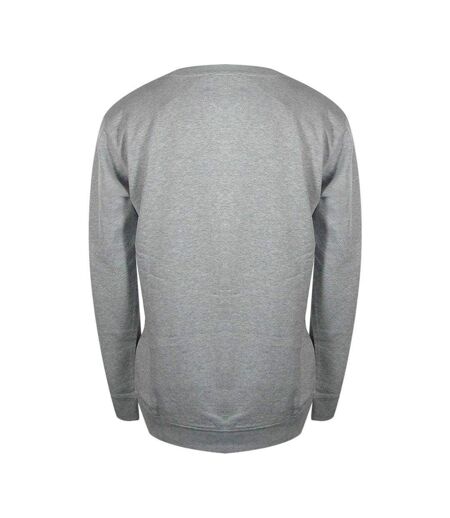 Unisex Adult Splintered Tiger Sweatshirt Graphic Grey Cavalli Class