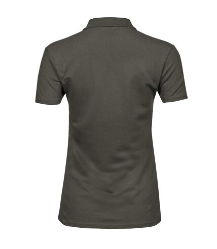Tee Jays Womens/Ladies Luxury Stretch Polo Shirt (Deep Green) - UTPC4093