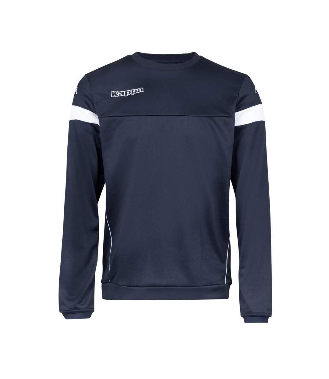 Sweat Marine/Blanc Homme Kappa Lido - L