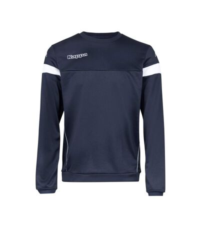 Sweat Marine/Blanc Homme Kappa Lido - 3XL