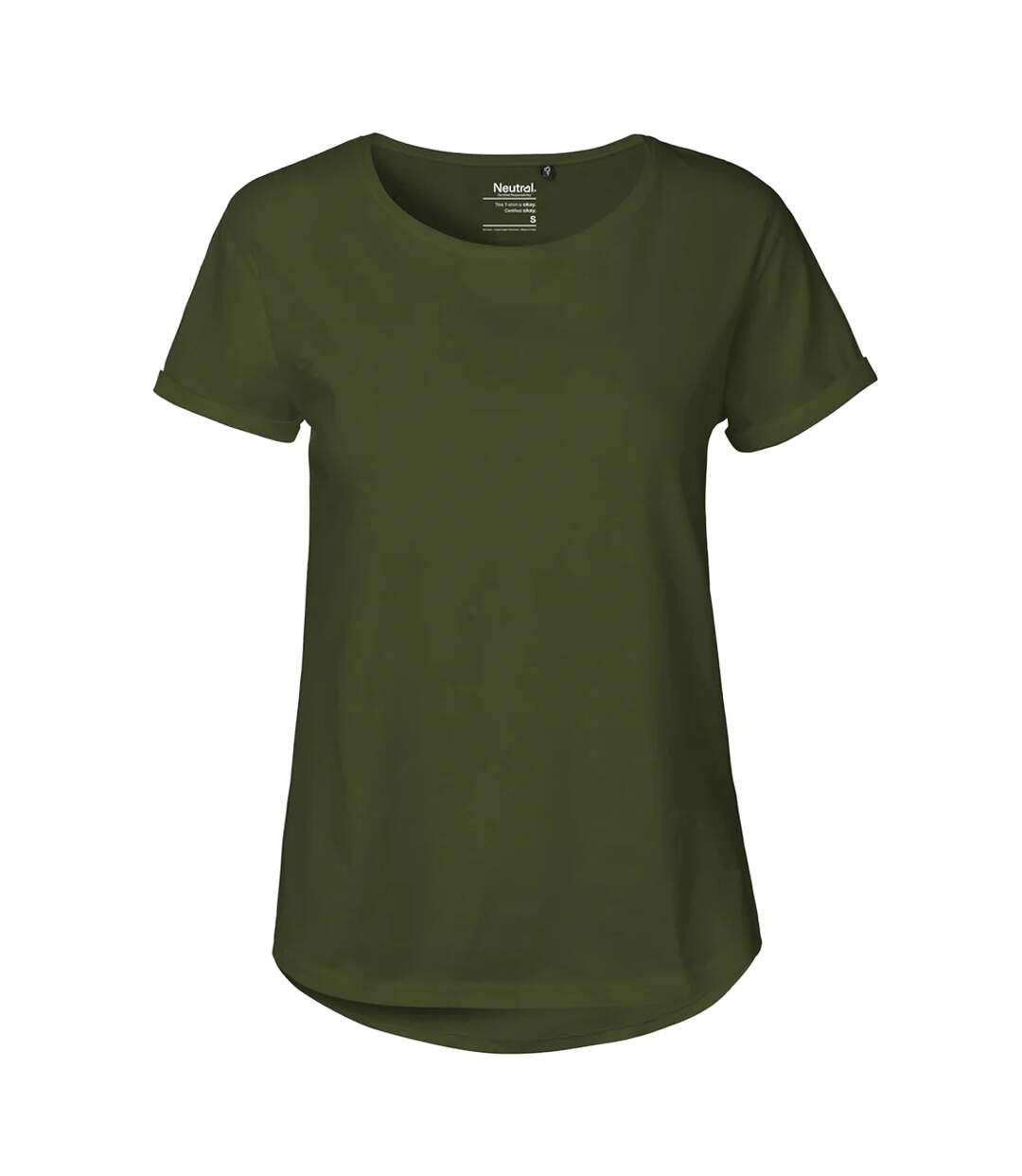 T-shirt Femme Kaki Neutral-1