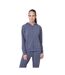 Veste À Capuche H4z22 Bld041 Femme Gris Argenté 4F-1