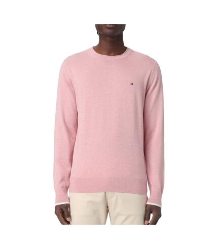 Pull Rose Homme Tommy Hilfiger Mouline Organic - M