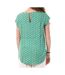 Blouse vert à motifs femme only nova-2