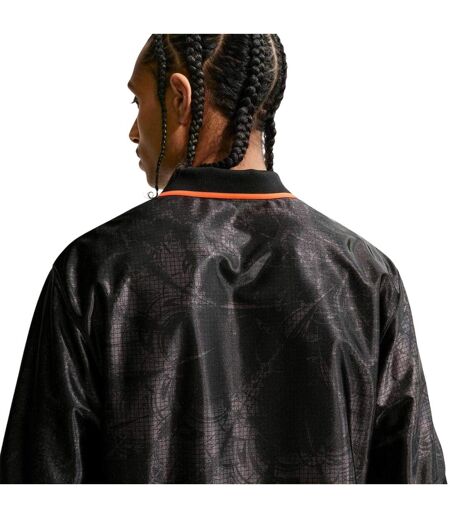 Maillot De Foot Manches Courtes Motif/style Pays-bas Homme Noir Rouge Nike