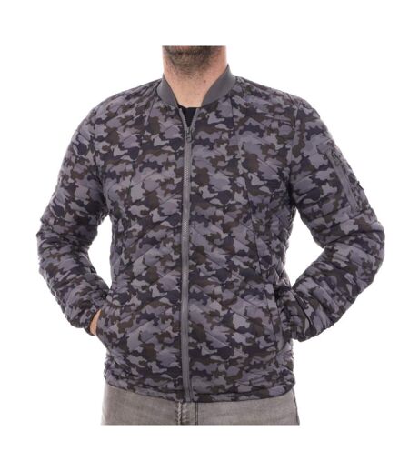 Veste Gris Homme Teddy Smith Camo - S