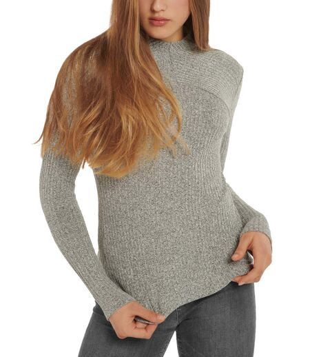 Top col montant manches longues Cosy Lisca Cheek