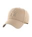 Childrens/kids Mvp 47 Cotton Blend Baseball Cap Beige Cream New York Yankees-1
