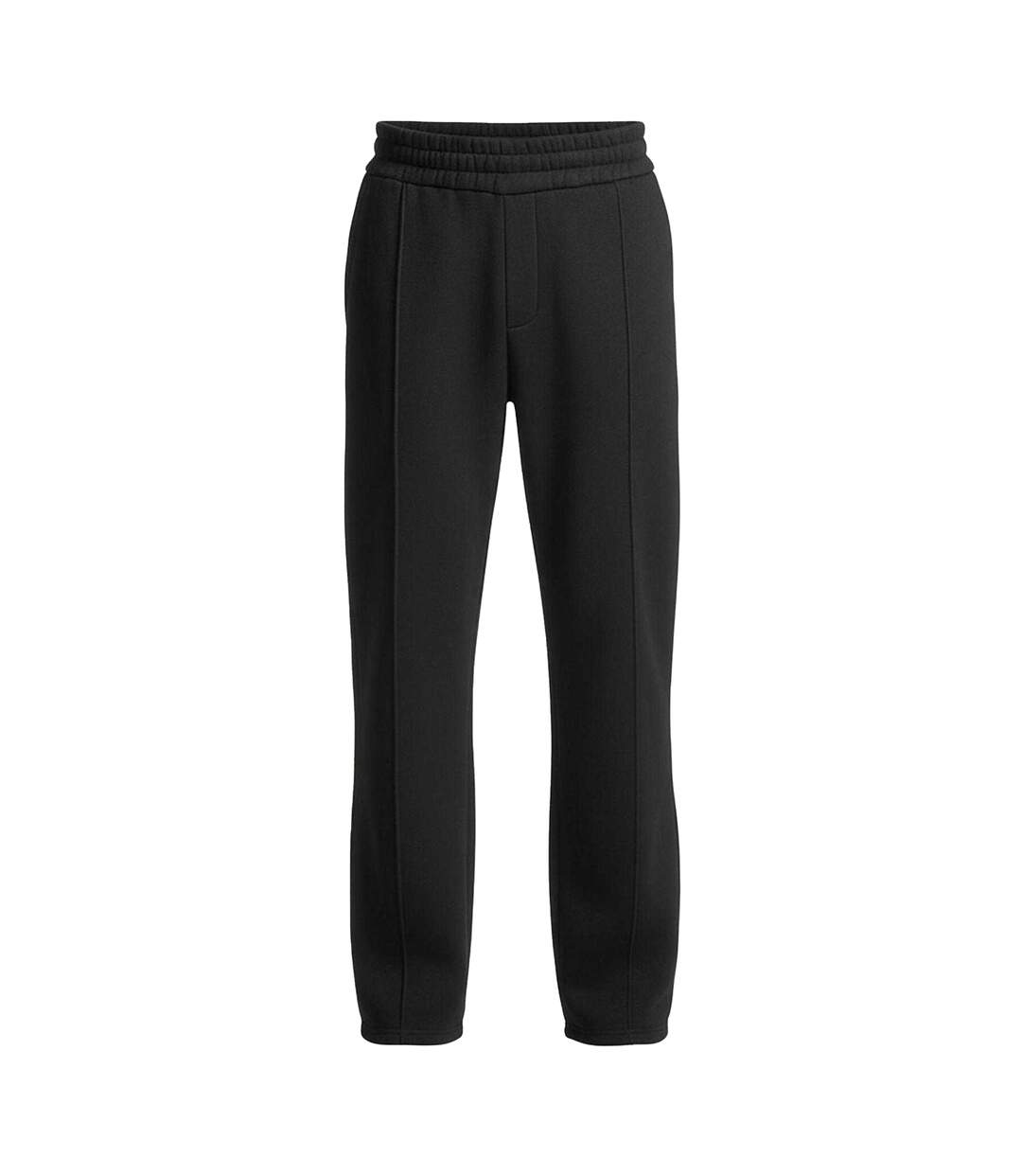 Mens Pintuck Relaxed Fit Joggers Black Maniere De Voir-2