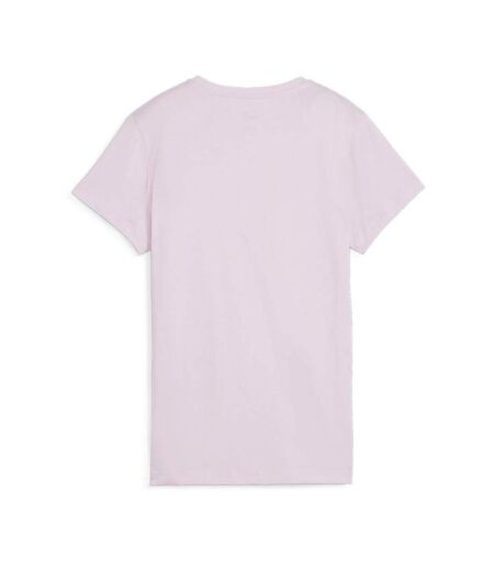 T-shirt Mauve Femme Puma Ess+ Embroid - XXS