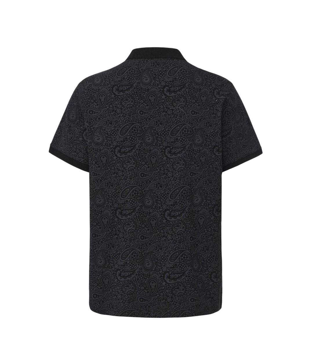 Polo Motif/style Cachemire Homme Noir Pretty Green-2