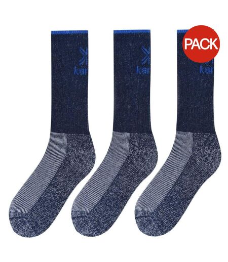 Pack Of 3  Mens Heavyweight Boot Socks  Navy Karrimor