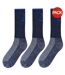 Pack Of 3  Mens Heavyweight Boot Socks  Navy Karrimor-1