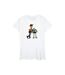 Disney Womens/Ladies Toy Story Buzz And Woody Standing Cotton Boyfriend T-Shirt (Blanc) - UTBI51910-1