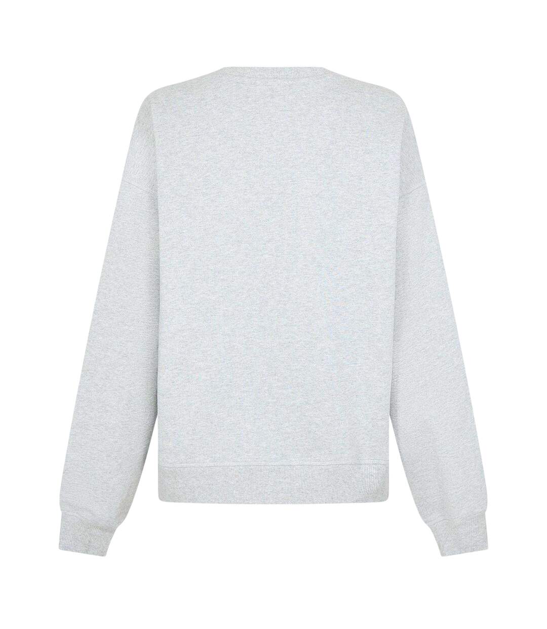Sweat Motif/style Logo Brodé Femme Gris Chiné Kangol-2