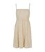 Robe Femme Blanc Cassé Urban Classics-2