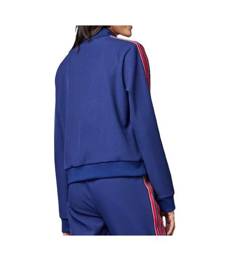 Arsenal veste de survêtement bleu femme adidas icon tt