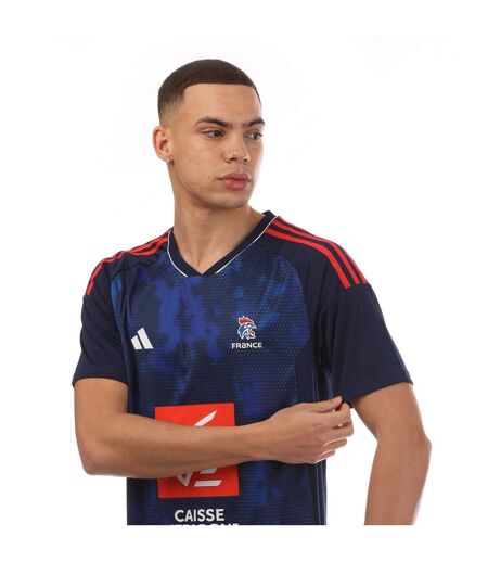 Maillot De Foot Motif/style France Homme Bleu Marine Adidas