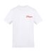 Unisex Adult 174 Bpm T-shirt White AWD-1