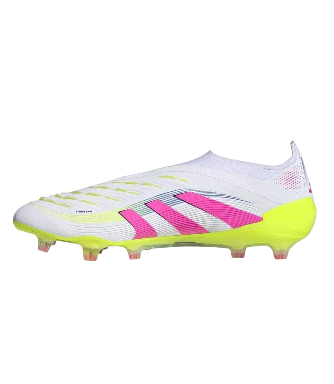 Chaussures De Foot Pour Terrain Ferme Predator Elite Homme Blanc Rose Adidas-3