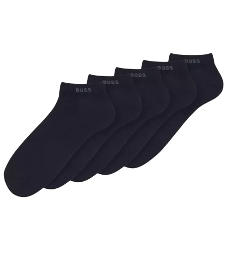 Socquettes Adulte Bleu Foncé Boss
