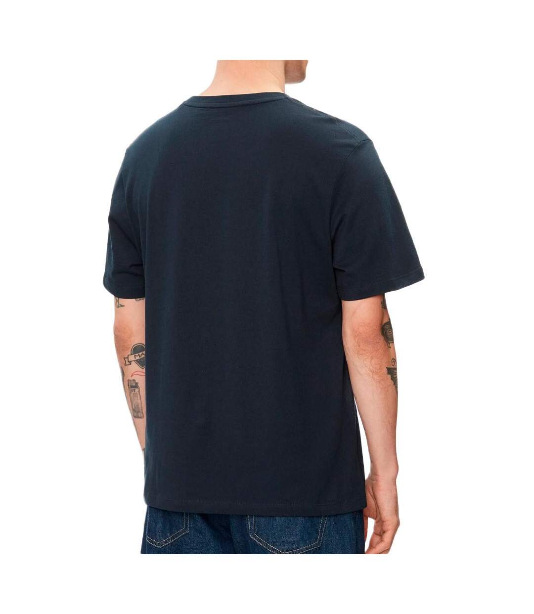 T-shirt Marine Homme Pepe jeans Claude - S