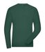 T-shirt workwear BIO manches longues - Homme - JN1804 - vert foncé