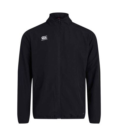 Canterbury Mens Club Track Jacket (Black) - UTPC4432