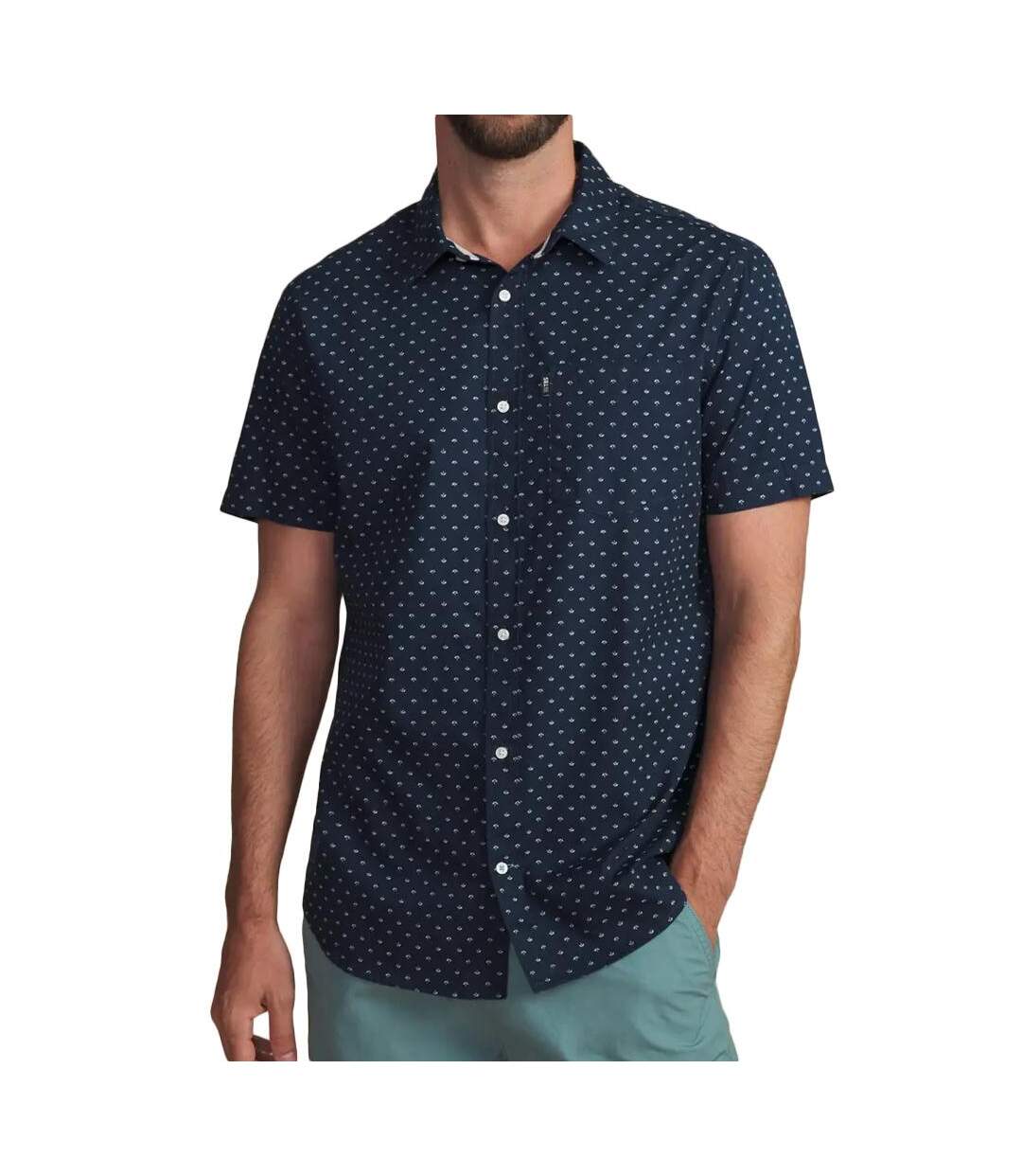 Chemise marine homme tbs kevincha-1