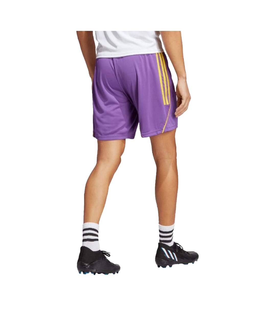 Short Tiro League Homme Violet Clair Adidas-3
