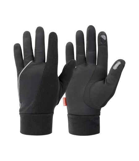 Spiro Unisex Adult Elite Running Gloves (Black) (L) - UTPC6307