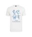 Mens Club Carbohydrate T-shirt Blanc Mister Tee-1