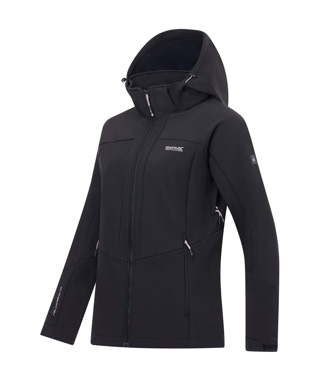 Veste Softshell Desoto Femme Noir Regatta-4