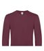 T-shirt Manches Longues #e190 Homme Bordeaux B&C-2