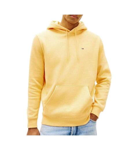 Sweat jaune homme tommy hilfiger tjm reg s flag