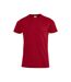 Clique Mens Premium T-Shirt (Red)