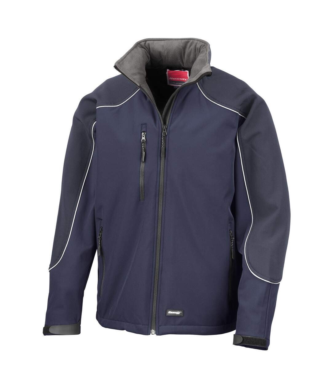 Veste Softshell Ice Fell Homme Bleu Marine WORK-GUARD By Result-1