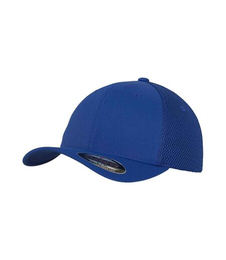 Flexfit Tactel Mesh Panel Baseball Cap (Royal Blue) - UTPC7180