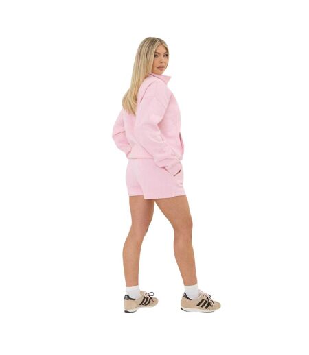Womens/ladies Fleece Relaxed Fit Sweatshirt Pink I Saw It First