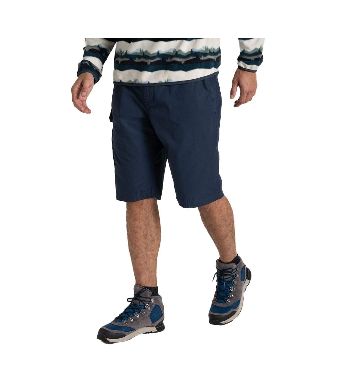 Short Motif/style Long Kiwi Homme Bleu Acier Craghoppers-2
