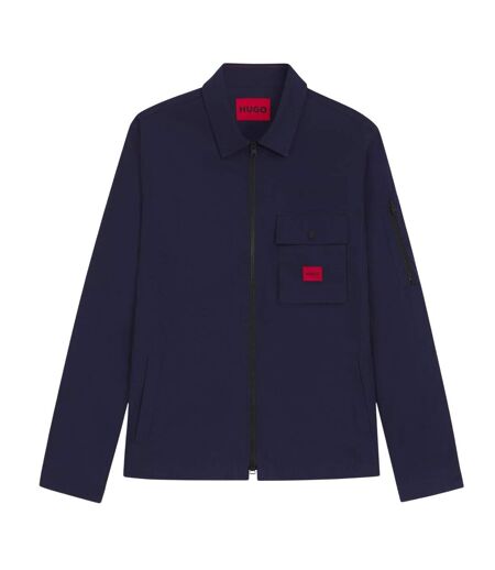 Surchemise Motif/style Logo Homme Bleu Marine Hugo