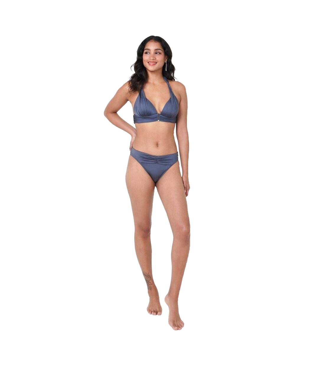 Bas De Maillot De Bain Ven Femme Gris Biba-4