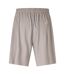 Short De Vacances Motif/style Côtelé Homme Gris Belier-2