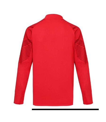 Sweat de sport rouge homme umbro leag 1/2 - xxl