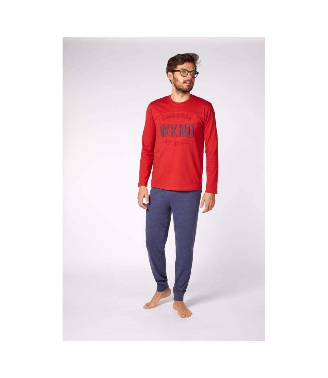 Pyjama COTON ALAN BROWN - Pack de de-3