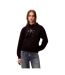 Womens/ladies Jeans Jersey Logo Hoodie Black Calvin Klein-1